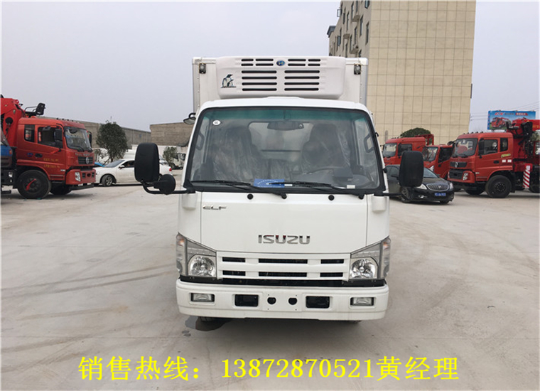 庆铃单排100P4.2米冷藏車(chē)