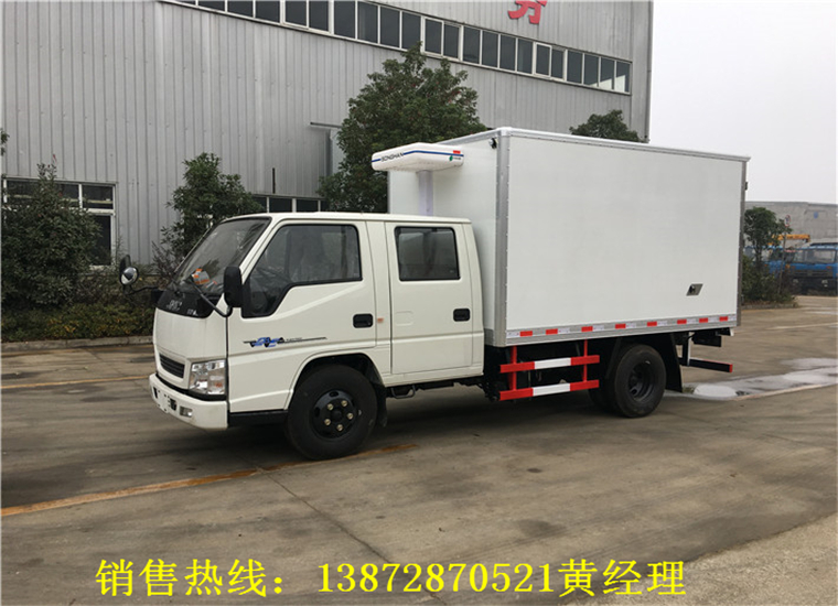 江铃顺达3.4米双排冷藏車(chē)