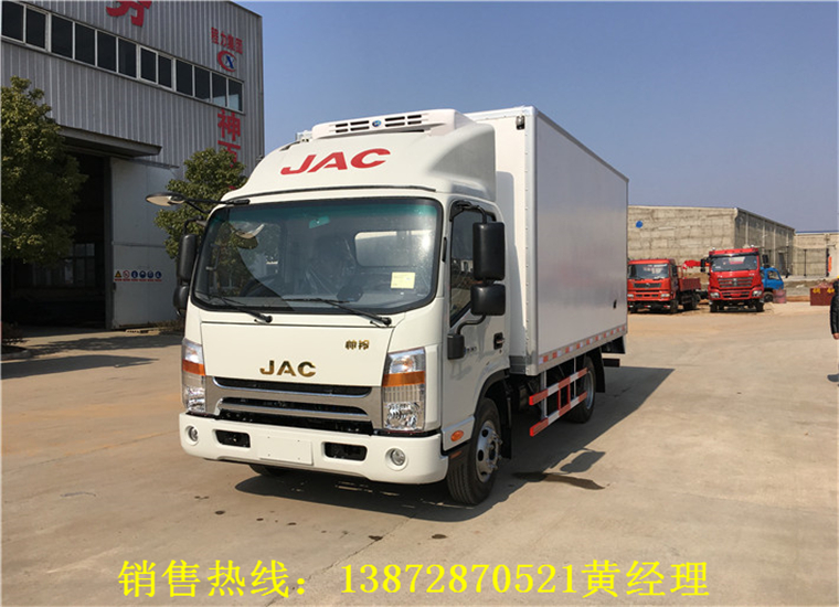 江淮帅铃4.2米宽體(tǐ)冷藏車(chē)