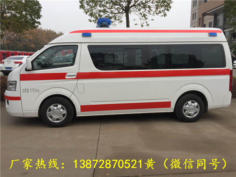 國(guó)六福田G7监护型救护車(chē)